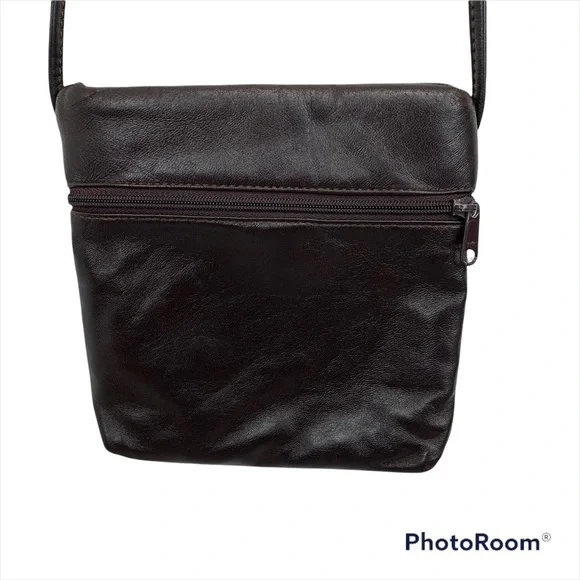 𝅺VINTAGE Colini Handbags Leather Crossbody - Picture 3 of 11